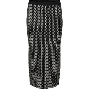 Vero Moda Rok Vmgoldneedle Art 7/8 Pencil Skirt 10290623 Black Dames Maat - S