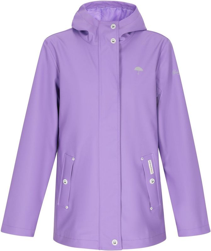 Schmuddelwedda - Functionele Jas - Lila - Regenjas - Licht Gevoerd