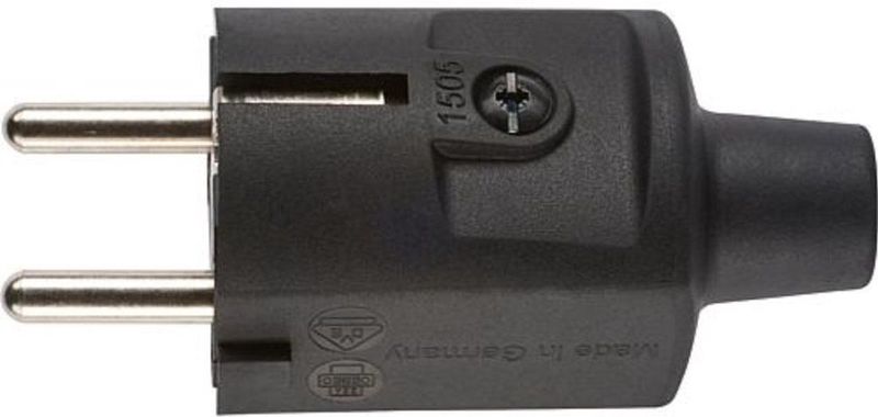 ABL stekker 1505 - zwart