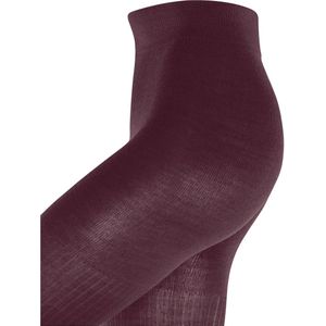 Damen Rib Couture eenkleurig wol panty dames claret - maat 8435