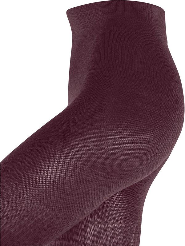 Damen Rib Couture eenkleurig wol panty dames claret - maat 8435