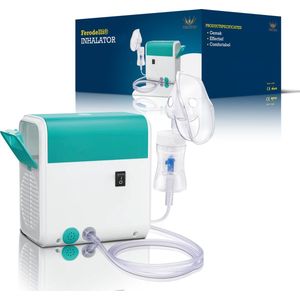 Ferodelli Aerosoltoestel - Aerosol - Vernevelaar - Astma - Zuurstofconcentrator - Inhalator - Inhalatieapparaat - Nebulizer - Baby - Voor Kinderen - Volwassenen