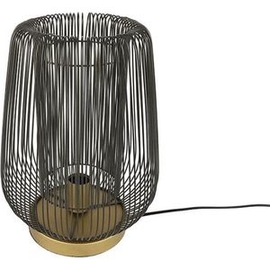 Countryfield tafellamp Perry L zwart-Metal-Luxury Label