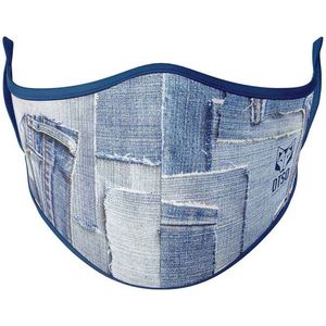 Otso Jeans Mondkapje Blauw L-XL