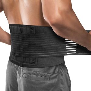 Verstelbare Ondersteuningsriem voor Lendenen - Rugsteun met Dubbeltrek Systeem voor Pijnverlichting