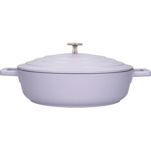 MasterClass Braadpan Lavender 28 cm / 4 Liter - Gegoten aluminium met anti-aanbaklaag