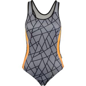 BECO - BEactive Tangram Style - Badpak - Grijs/Oranje - B-cup
