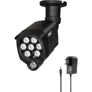 8 LED Infrarood Verlichting 30 M IR Licht voor Beveiligingscamera's VR (Quest Serie VR2) PS5 90 ° Nachtzicht Inclusief 12V 1A Voeding — Zwart