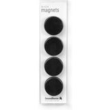 Trendform ronde magneten Disk - Zwart