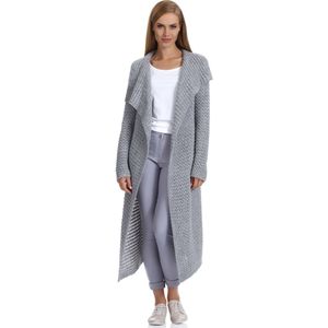 Merry Style Damesponcho – Grijs – S/M - MS-SE-HAZEL