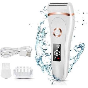 Rock&Rose 3 in 1 Ladyshave - Voor Gladde Benen en Gevoelige Huid - Scheerapparaat Vrouw - Draadloos