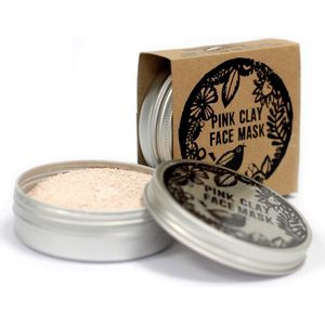 Agnes & Cat Vegan Gezichtsmasker - Klei Masker - Roze Klei - 80 Gram - Plantaardig Gezichtsmasker