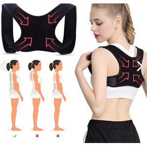 Orthopedische Posture Corrector | Rugbrace | Verstelbare en Comfortabale Bovenrug Straightener | Houding& Rug Corrector