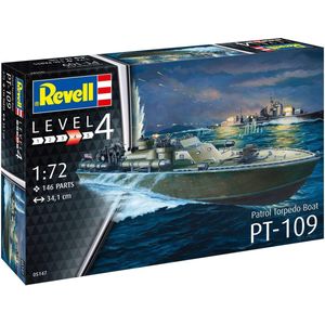 1:72 Revell 65147 Patrol Torpedo Boat PT-109 - Model Set Plastic Modelbouwpakket