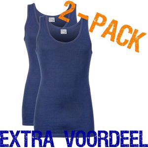 Beeren heren hemd - maat XXL - 2-pack - marine