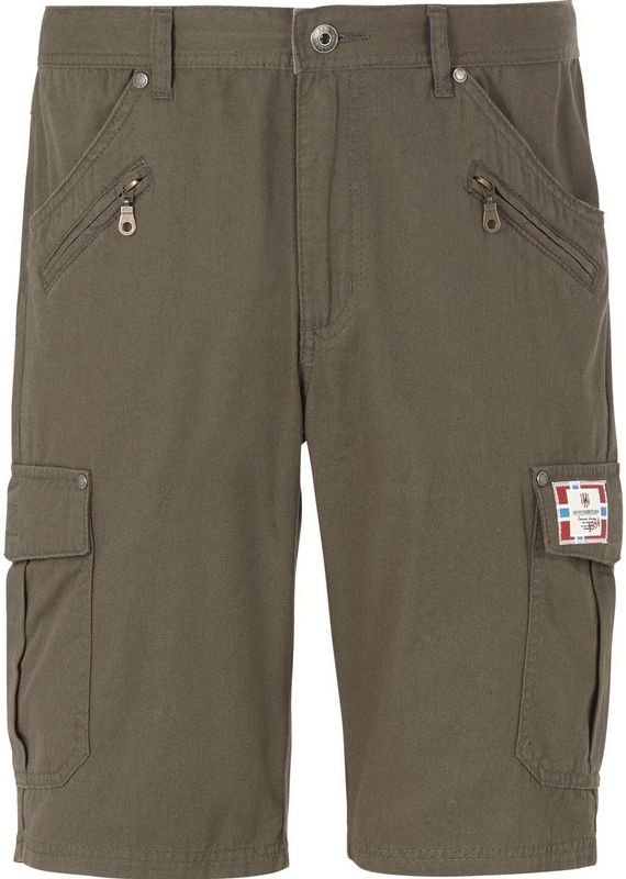 Jan Vanderstorm - HEIMERAM - Bermuda - Olijf - Lage Taille - 8 Zakken
