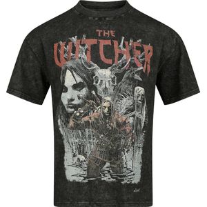 The Witcher The Witcher Heren T-shirt - zwart - S