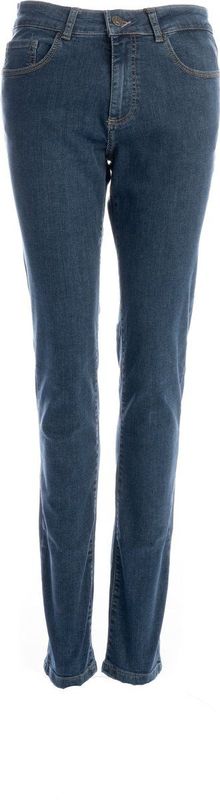 Para Mi High Waist Skinny Jeans Celine Medim Blue Denim