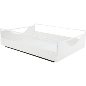 Uittrekbare kastorganizer - laden voor keukenkasten en onderwastafel - badkamerkast (wit)