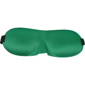 Premium Zijden - 3D Deluxe - Slaapmasker - Oogmasker - Groen