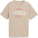 TOM TAILOR T-shirt voor heren, 11032 - Cashew Beige, XL
