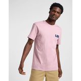 Lee - Workwear - T-shirt - Soft Mauve - Korte Mouwen - Relaxte Pasvorm