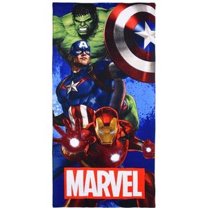 Marvel - Avengers - Strandlaken - Blauw - 70 x 140 cm - Microvezel