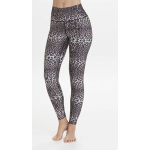 Athlecia Woman Windia Printed Tights Leopard - Sportlegging Voor Dames - Hoogsluitend - Print - 40