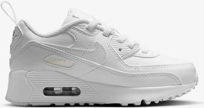 Nike - Air Max 90 - Kinderschoen - Wit - Rubber Zolen
