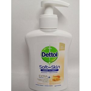 Dettol - Handzeep - Antibacterieel - Honing& Galamboter - Extra Care - 250 ml - Voordeelverpakking 6 x 250 ml
