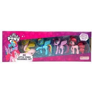 My Little Pony Speelfiguren - Speelset - 4 Stuks - Cadeau Verpakking - Kunststof