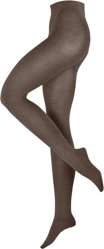 Esprit - Panty - Bruin - Verstevigd - Zachte Comfort Tailleband - Katoen Wol