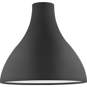 Home Sweet Home Lampenkap Stratis rond - van metal - zwart - Moderne Lampenkap - 25/25/26cm - E27 lamphouder - voor hanglamp - RoHS getest