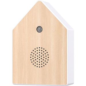 Bird Sound Machine - Wit - Bewegingsgeactiveerd - Geluiddoos - 11x15.2cm