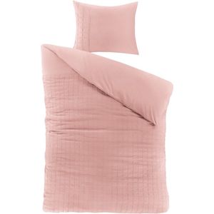 Papillon Hudson Dekbedovertrek - Eenpersoons - 140x200/220 cm - Roze