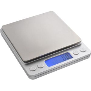 NiceGoodz Precisie Weegschaal - Digitale Keukenweegschaal - Max 1 gram - tot 2kg nauwkeurig