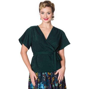 Dancing Days Top -L- TARA Groen