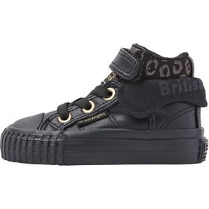 ROCO Baby meisjes sneakers hoog - Zwart - maat 21