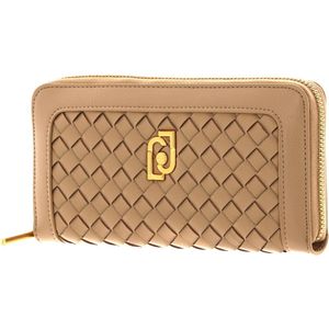 LIU JO Portemonnee Elynia Zip Around Wallet Cappuccino Beige