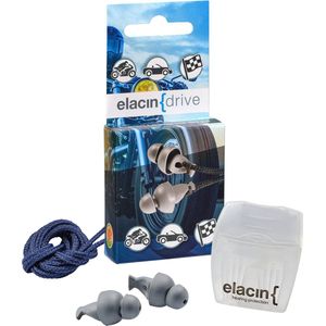 Elacin Universal Drive ST24 oordoppen - 1 paar incl. bewaardoosje - met koord
