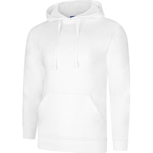 Uneek UC509 Deluxe Hooded Sweatshirt-Staal Grijs-L