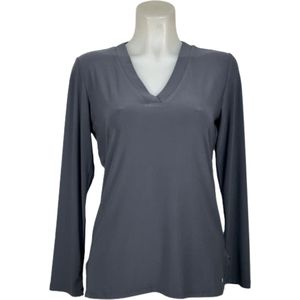 Angelle Milan – Travelkleding voor dames – Effen Antra blouse – Ademend – Kreukvrij – Duurzame Jurk - In 5 maten - Maat M