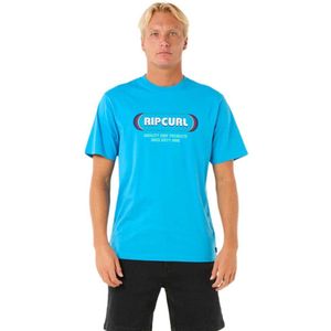 Rip Curl Surf Revival Yo Mumma T-shirt Met Korte Mouwen Blauw S Man