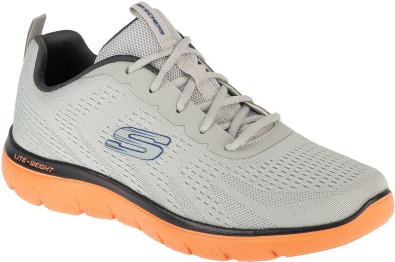 Skechers - Summits Torre - Sneakers - Grijs - Comfortabel en Stijlvol