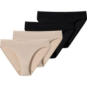 Schiesser Dames tai slip 4 pack Modal Essentials