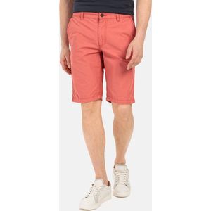 camel active Chino Shorts regular fit - Maat menswear-33IN - Lichtrood