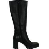 Nero Giardini - Kuitlaarzen - Zwart - Glad Leer - Hoge Hak