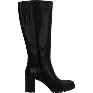 Nero Giardini - Kuitlaarzen - Zwart - Glad Leer - Hoge Hak