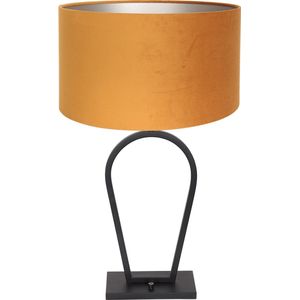 Steinhauer tafellamp Stang - zwart - metaal - 40 cm - E27 fitting - 3506ZW