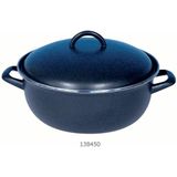 Braadpan 24cm zwart - Zware kwaliteit - Merk: [merknaam]